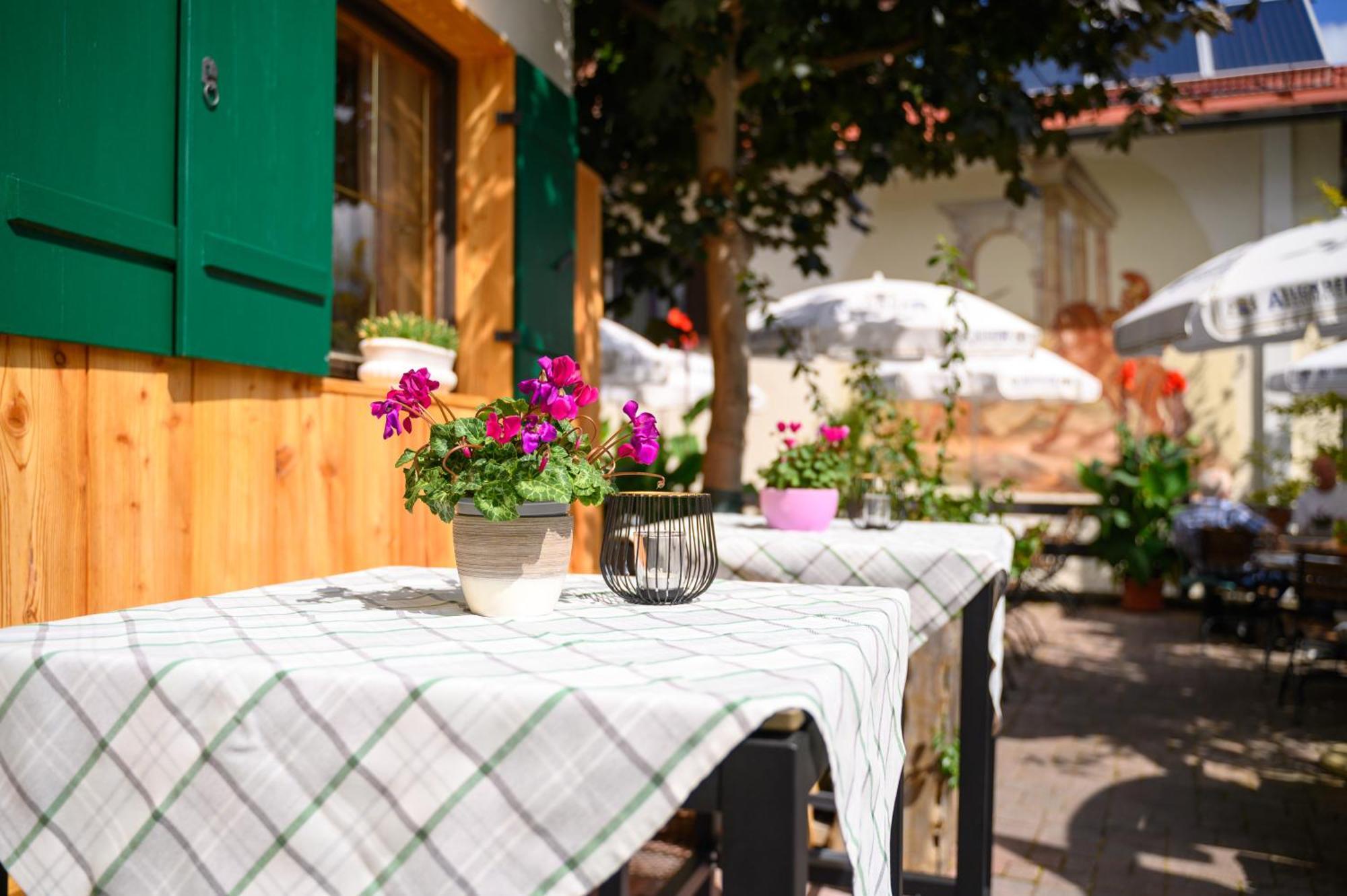 Hotel Restaurant Fruehlingsgarten Fussen Exterior photo