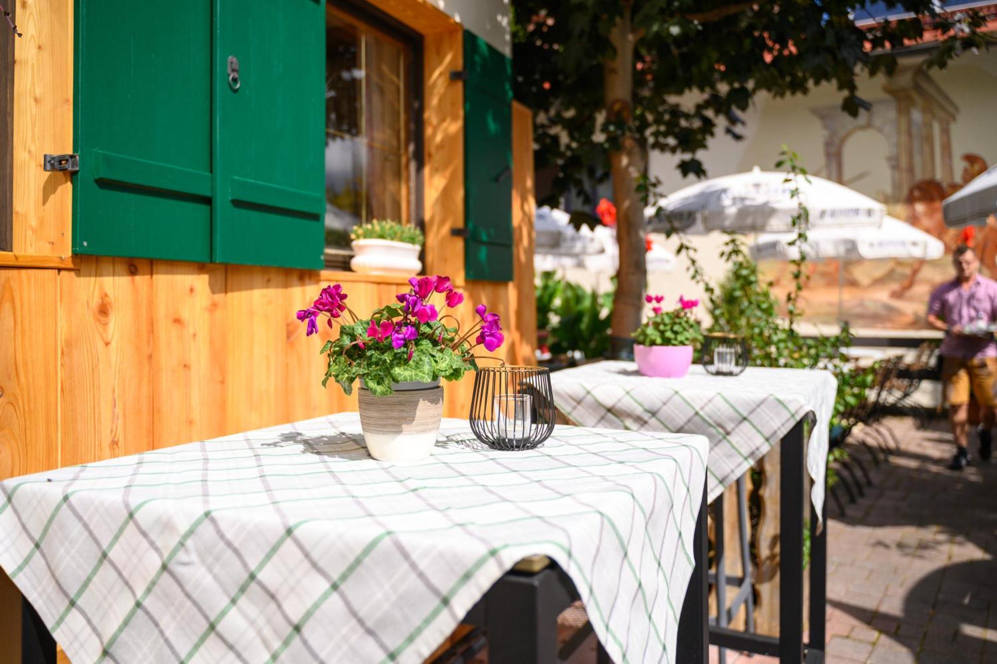 Hotel Restaurant Fruehlingsgarten Fussen Exterior photo